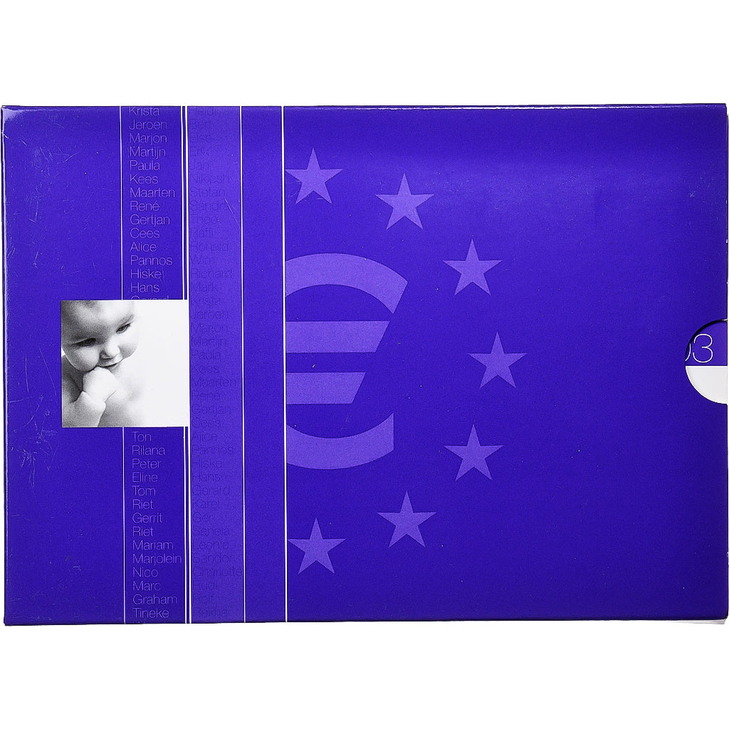 Nederland, Beatrix, Set 1 ct. - 2 Euro + Token, BU, 2003, Utrecht, n.v.t., FDC