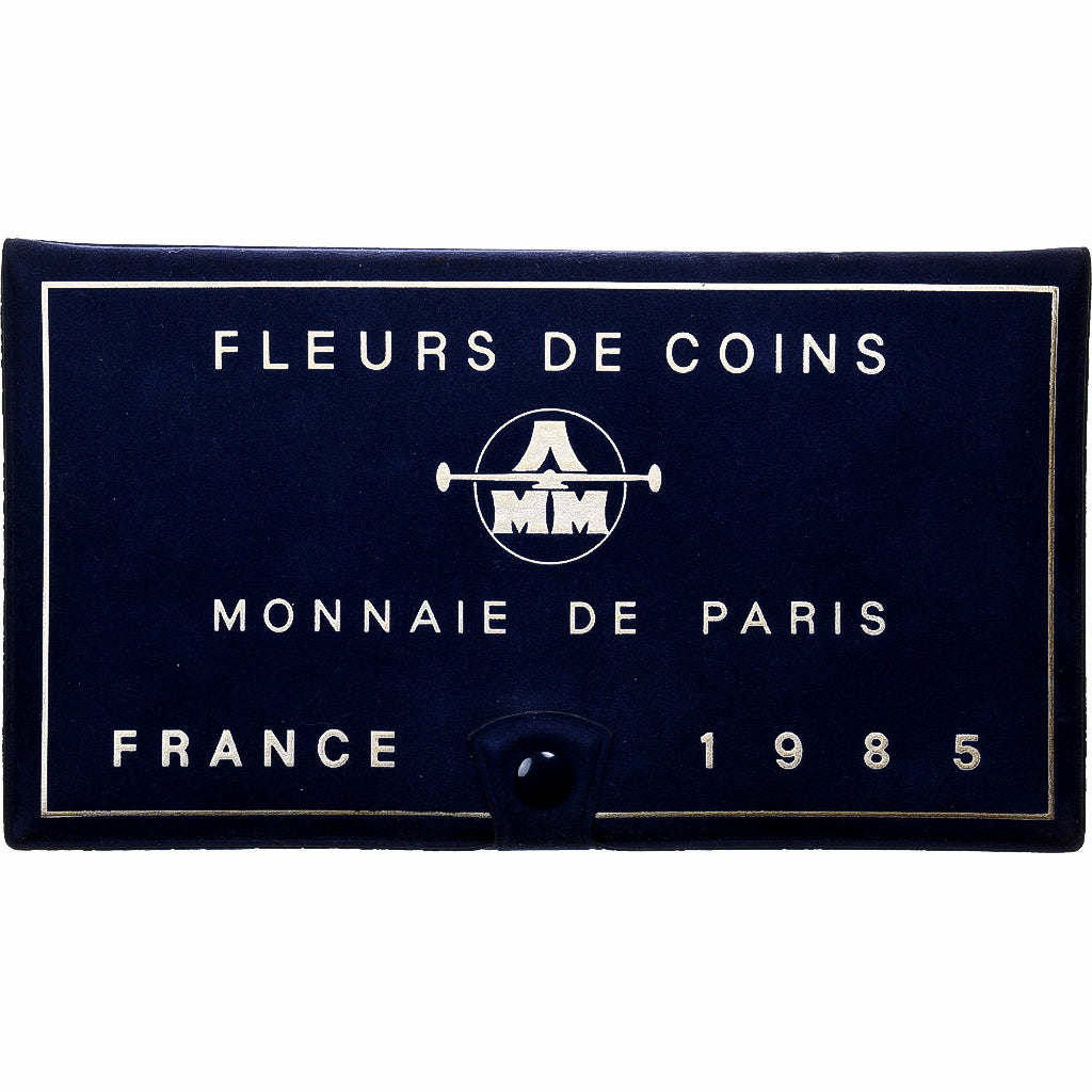 Frankreich, Coffret 1 c. à 100 frs., 1985, MDP, série FDC, STGL