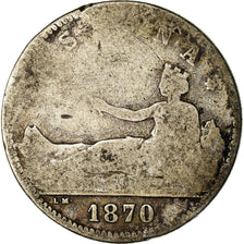 Münze, Spanien, Provisional Government, Peseta, 1870 (73), Madrid, SGE+