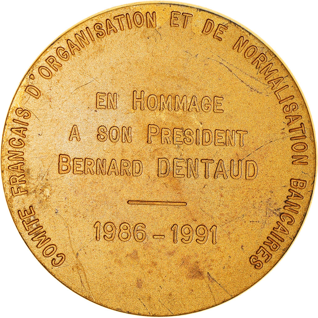 France, Medal, Savings Bank, Comité d'Organisation et de Normalisation