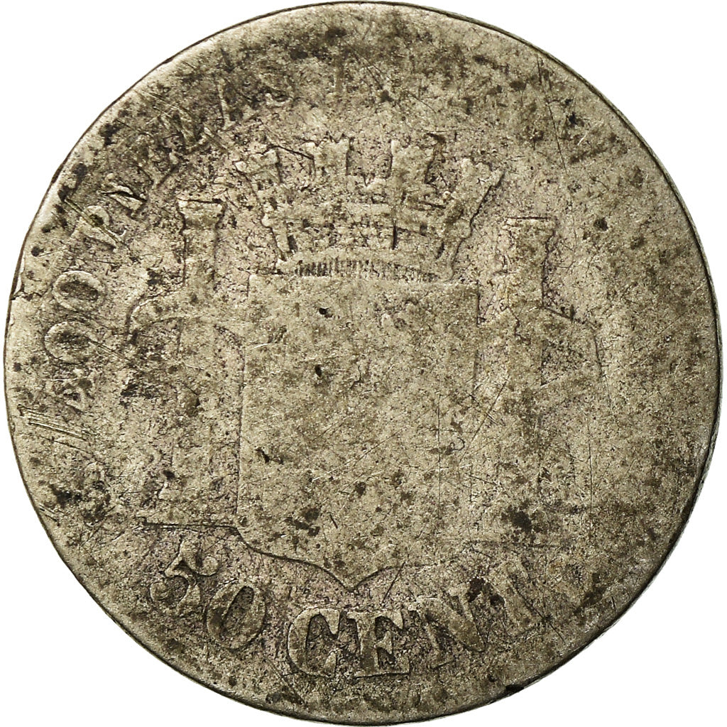 Münze, Spanien, Provisional Government, 50 Centimos, 1870, Madrid, SGE, Silber