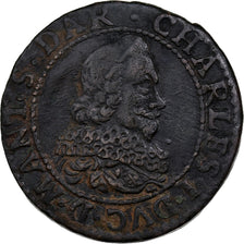 Principauté d'Arches-Charleville, Charles Ier de Gonzague, Double Tournois, 1634