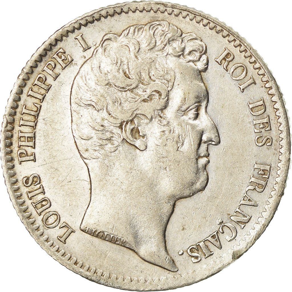 Moneda, Francia, Louis-Philippe, Franc, 1831, Rouen, MBC, Plata, KM:742.2