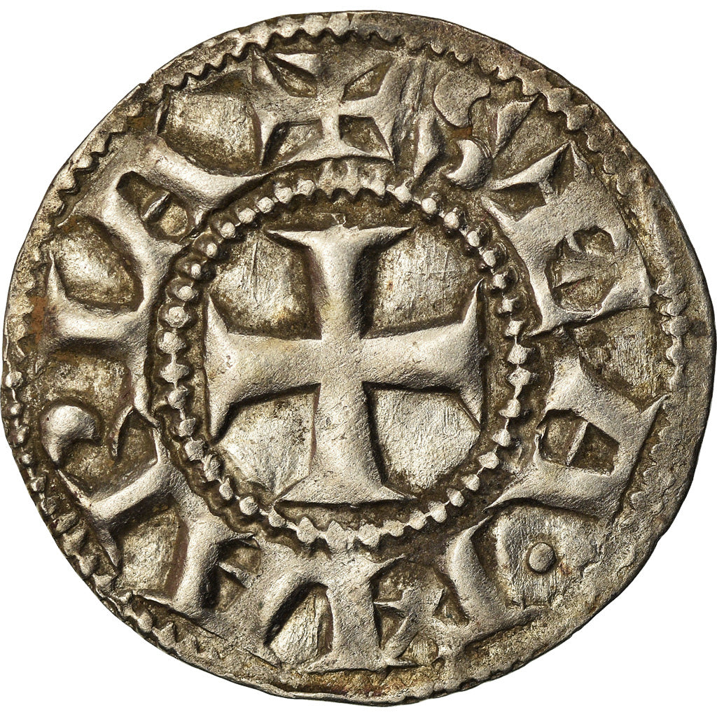 Moneda, Francia, Auvergne, Évêché de Clermont, Denarius, Clermont, EBC