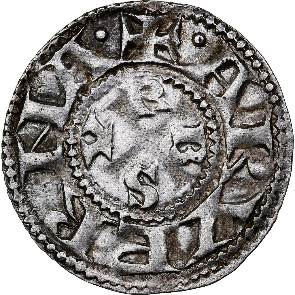 Évêché de Clermont, Anonymes, Denier, 1030-1060, Clermont, Argent, SUP