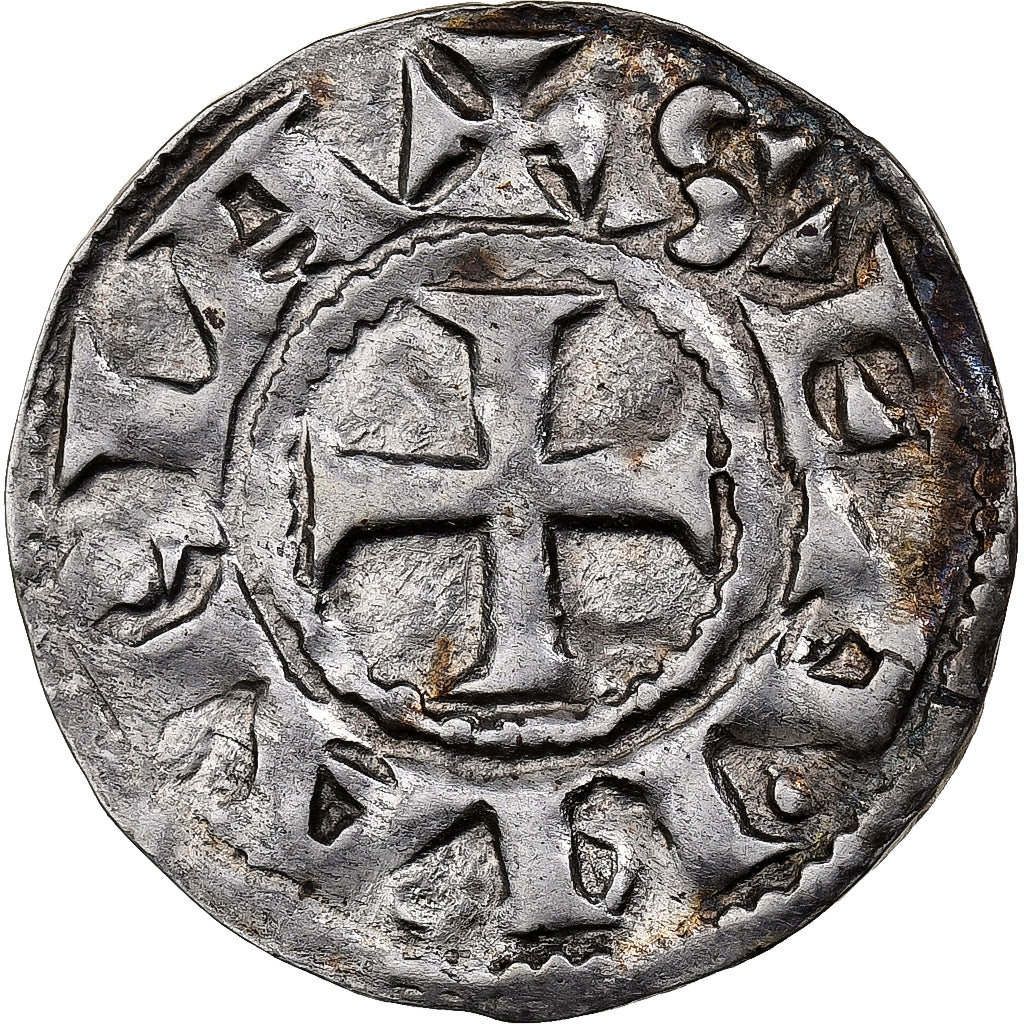 Bishopric of Clermont, Anonymous, Denarius, 1030-1060, Clermont, Silver