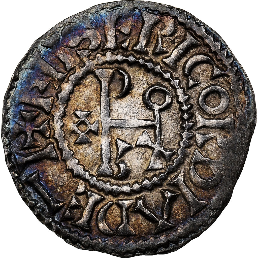 France, Eudes, Denier, 888-898, Blois, Argent, SUP, Prou:482