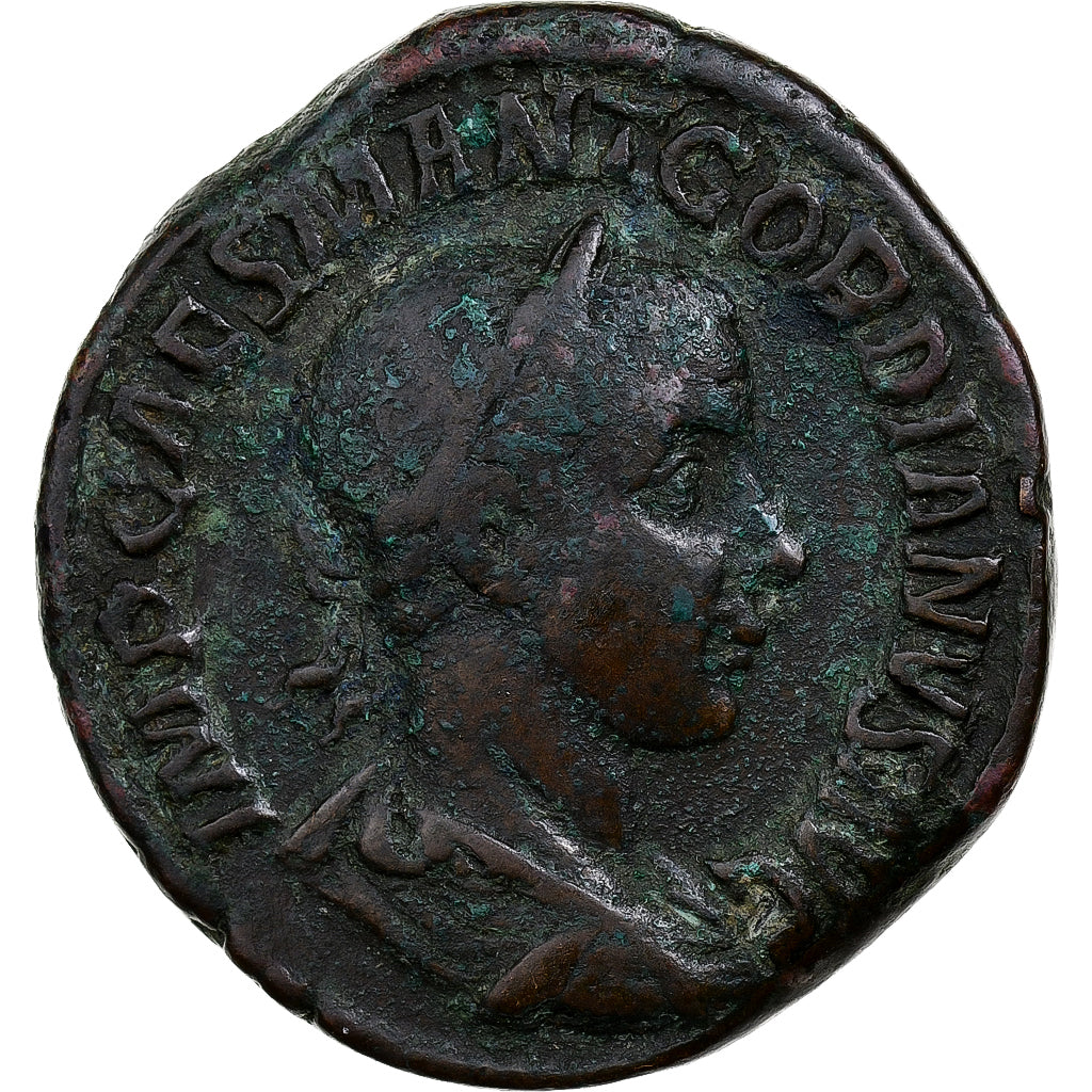 Gordian III, Sestertius, 238-239, Rome, Bronze, VF(20-25), RIC:254a