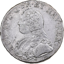 France, Louis XV, Ecu aux branches d'olivier, 1738, Orléans, Silver, EF(40-45)