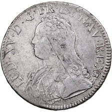 Francia, Louis XV, Ecu aux branches d'olivier, 1727, Toulouse, Argento, MB+