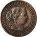 Coin, Spain, Isabel II, 2-1/2 Centimos, 1868, Jubia, VF(30-35), Copper, KM:634.2
