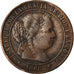 Münze, Spanien, Isabel II, 2-1/2 Centimos, 1868, Jubia, S+, Kupfer, KM:634.2