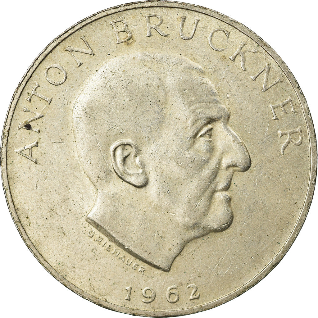 Coin, Austria, 25 Schilling, 1962, EF(40-45), Silver, KM:2892