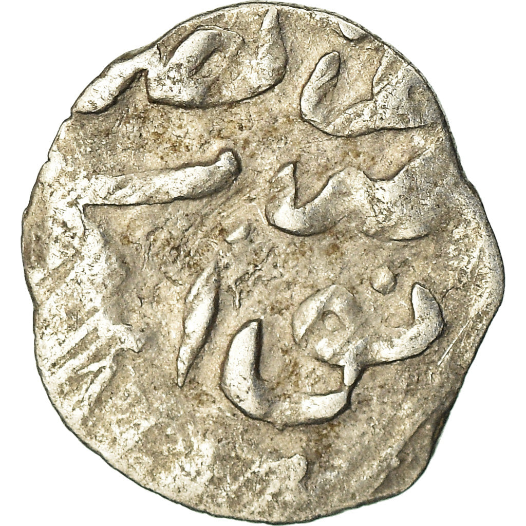 Moneta, Ottoman Empire, Mehmet III, Akçe, Uncertain Mint, F(12-15), Srebro