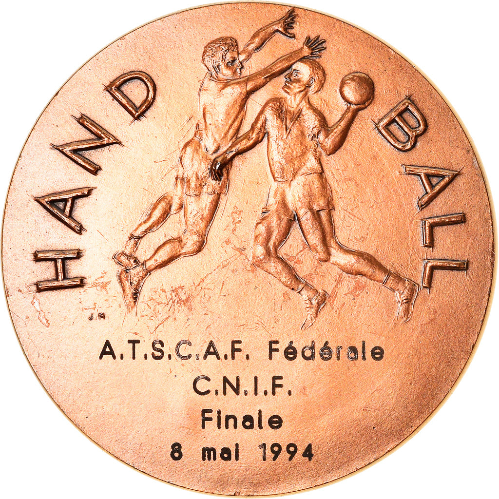 France, Médaille, Hand-Ball, C.N.I.F, Finale, Sports & leisure, 1994, Mauviel