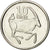 Moneta, Botswana, 10 Thebe, 2013, SPL, Acciaio placcato nichel, KM:New