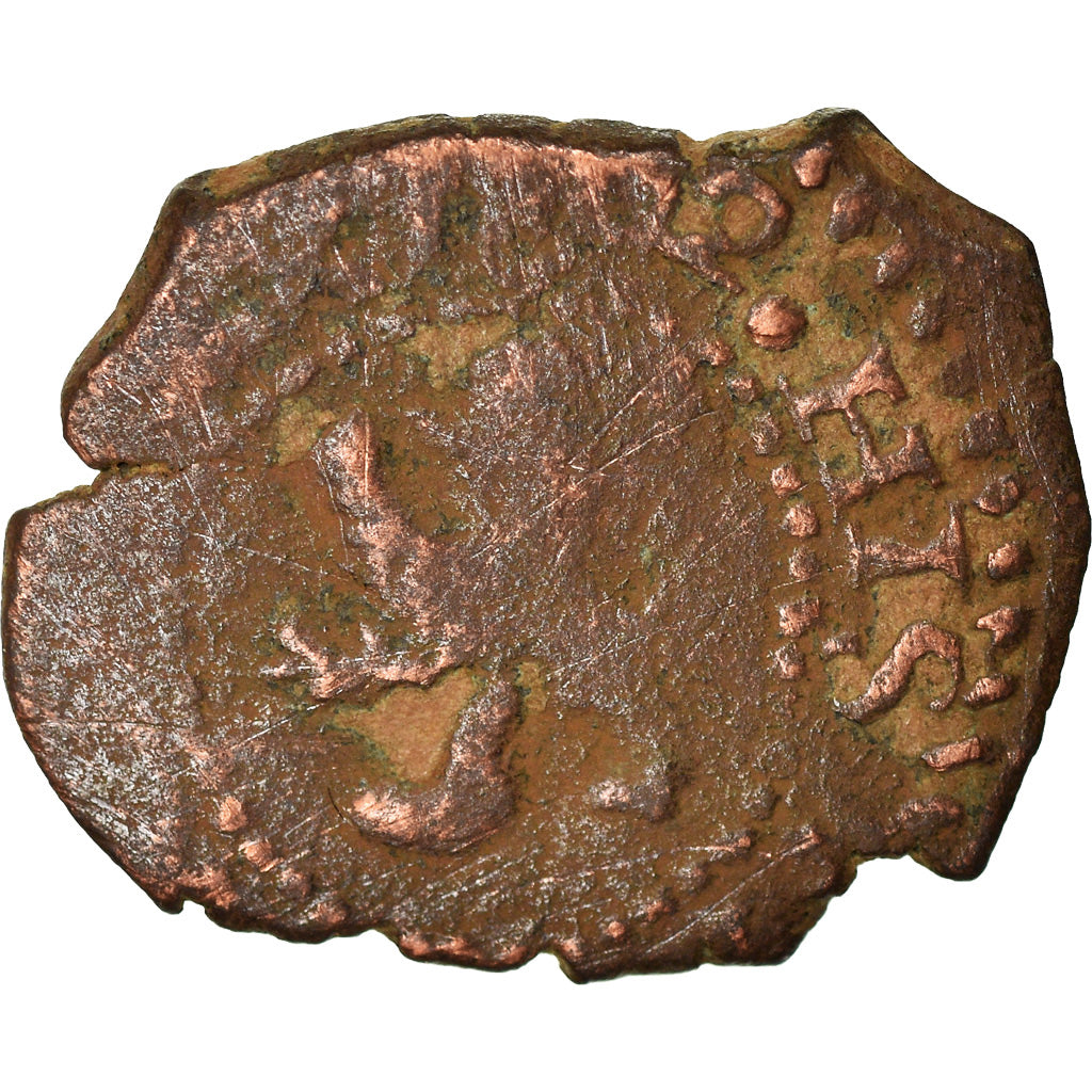 Coin, Spain, Philip III, 2 Maravedis, 1602, Valladolid, VF(20-25), Bronze