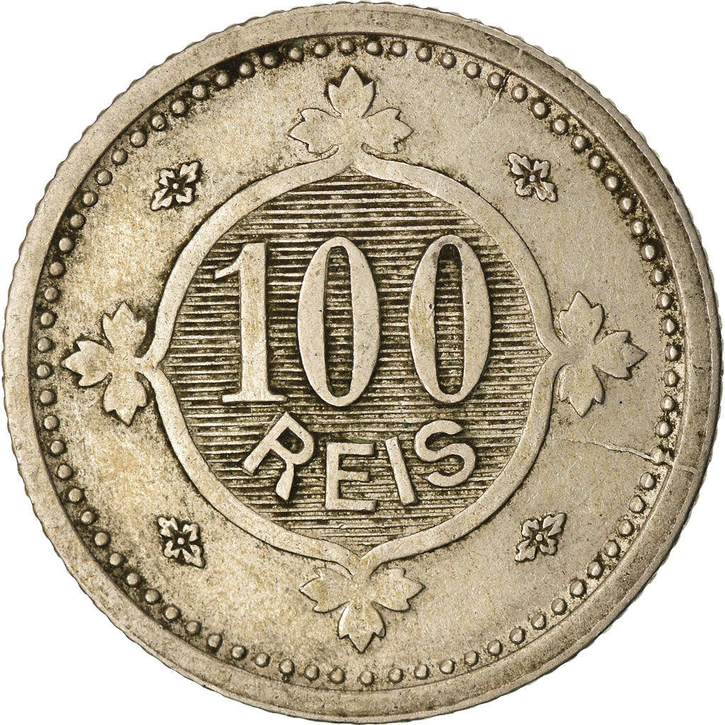 Munten, Portugal, Carlos I, 100 Reis, 1900, ZF, Copper-nickel, KM:546