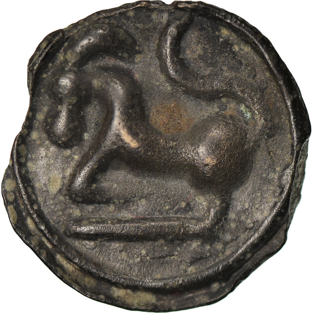 Coin, Sequani, Potin, EF(40-45), Potin, Delestrée:3091