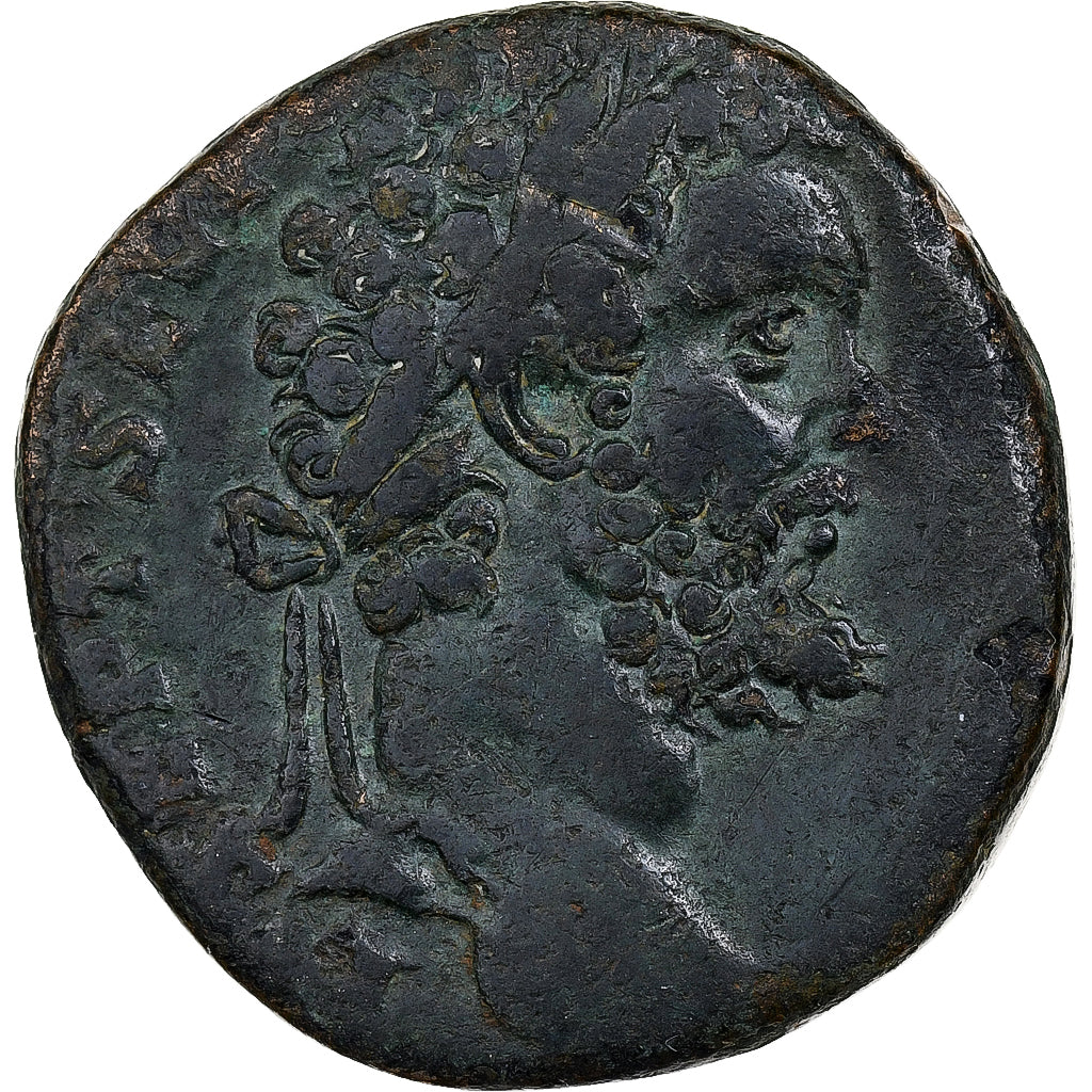 Septimius Severus, Sestertius, 194, Rome, Bronze, VF(20-25), RIC:669a