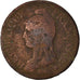 Coin, France, Dupré, Decime, AN 8, Strasbourg, F(12-15), Bronze, KM:644.4