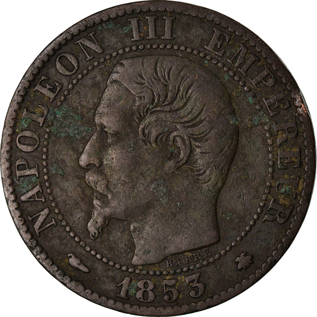 Münze, Frankreich, Napoleon III, Napoléon III, 5 Centimes, 1853, Strasbourg