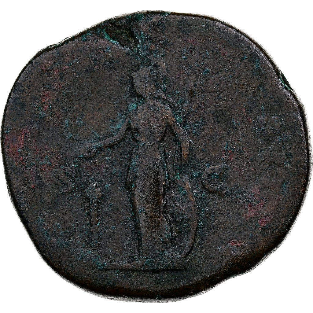 Commodus, Sestertius, 179, Rome, Bronze, VF(30-35), RIC:1599