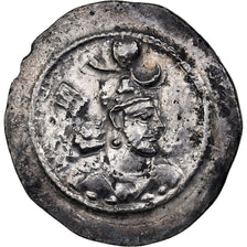 Sasanian Kings, Yazdgard I, Drachm, 399-420, Silver, VF(30-35)