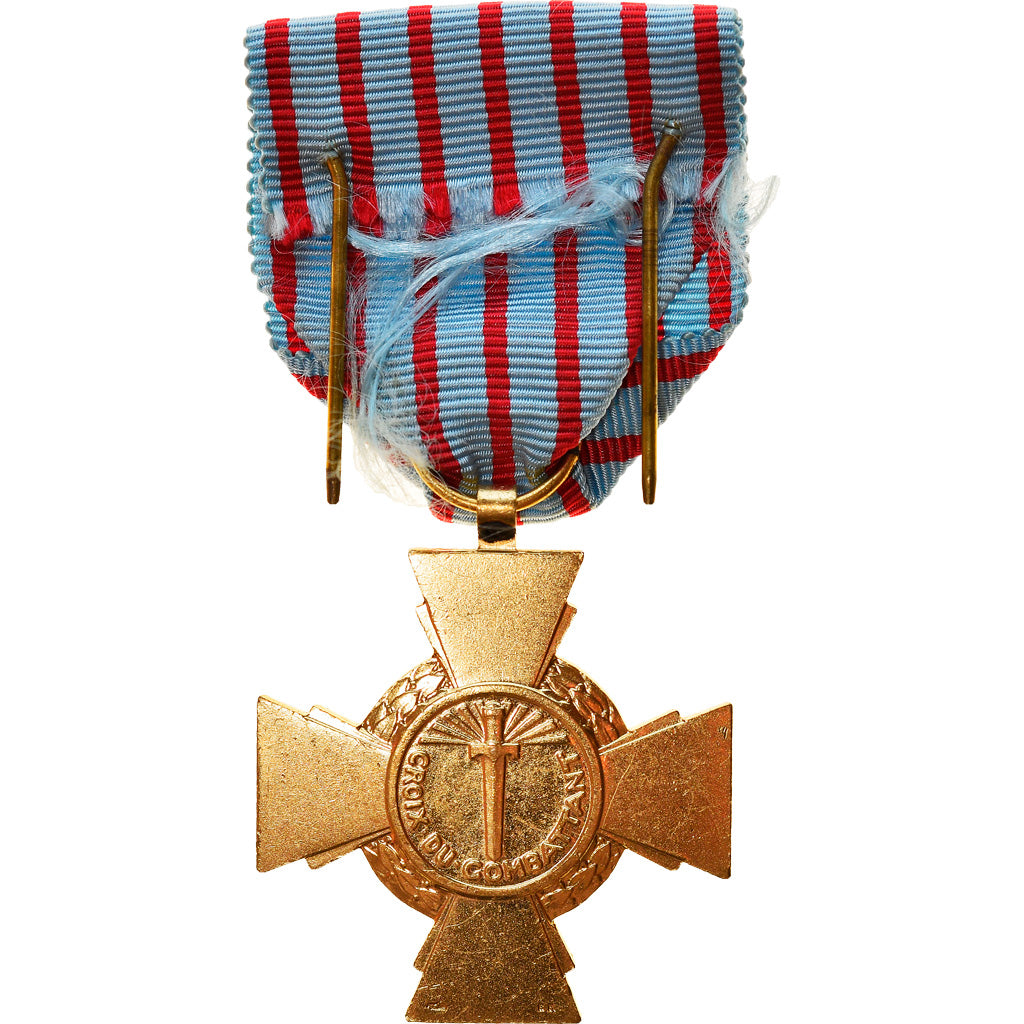 France, Croix du Combattant, Medal, 1914-1918, Excellent Quality, Bronze, 36