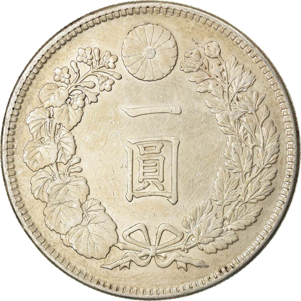 Japón, Mutsuhito, Yen, 1905, Plata, EBC, KM:A25.3