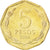 Munten, Chili, 5 Pesos, 2006, UNC-, Aluminum-Bronze, KM:232