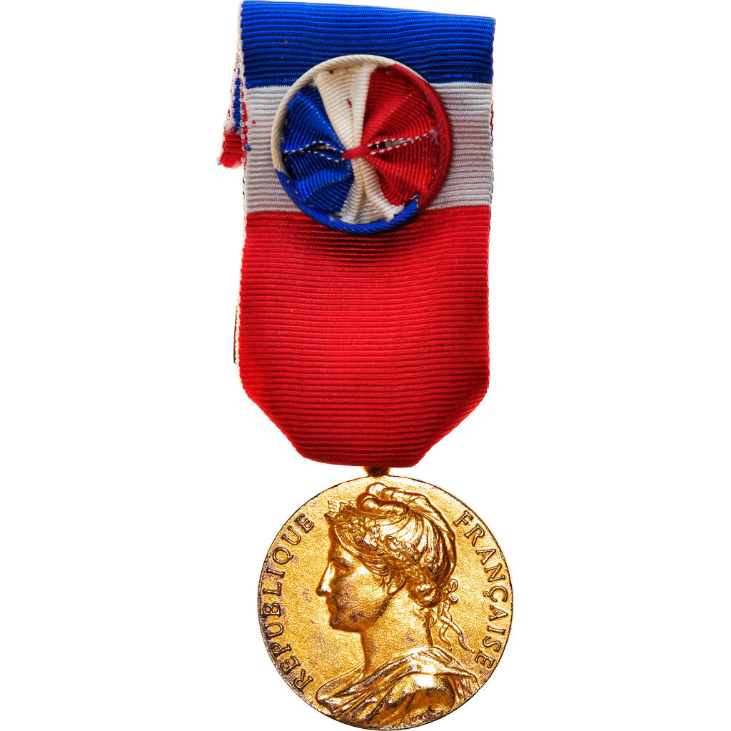 France, Médaille d'honneur du travail, Medal, 1988, Very Good Quality