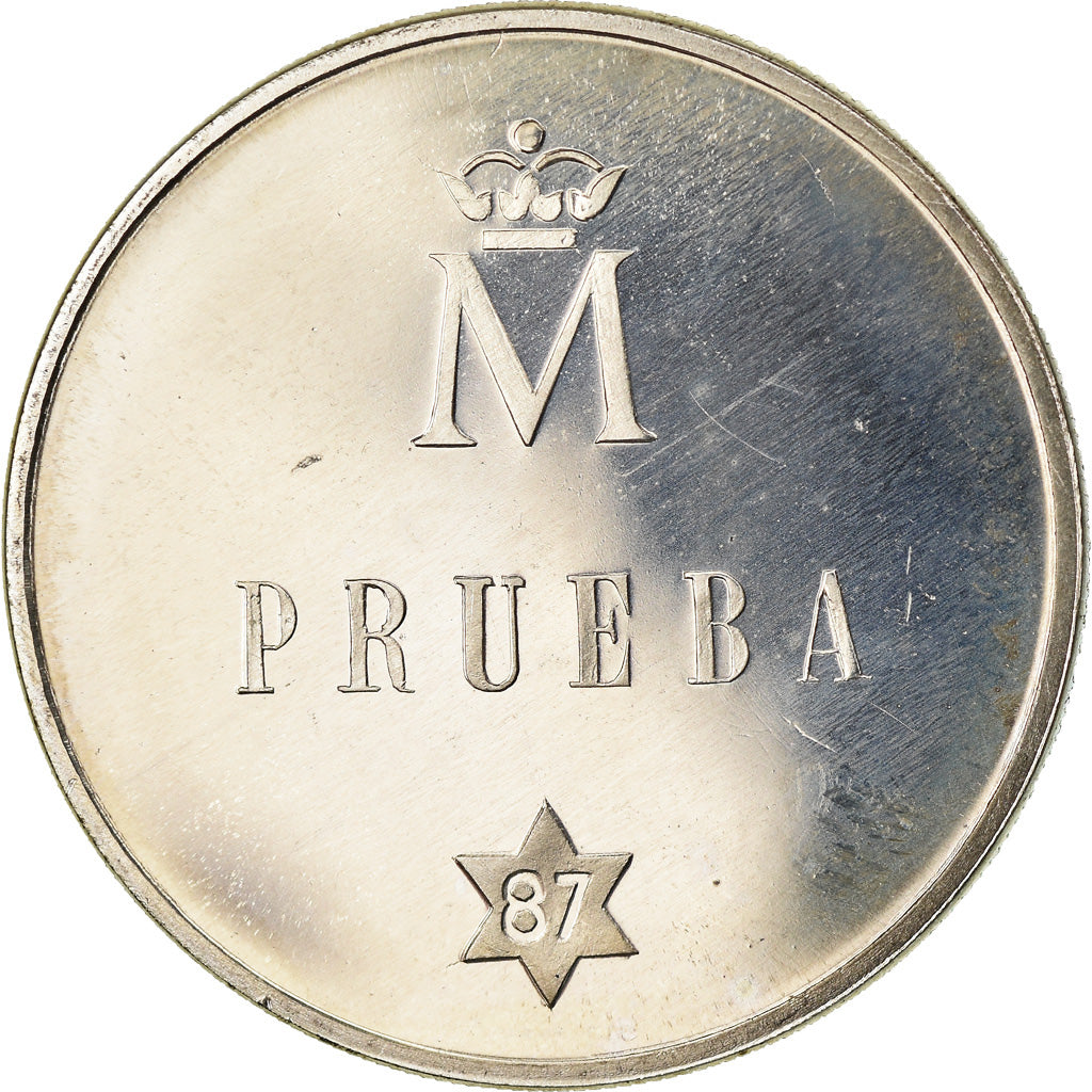 Moneda, España, Juan Carlos I, 500 Pesetas, 1987, Madrid, Proof, SC+, Plata