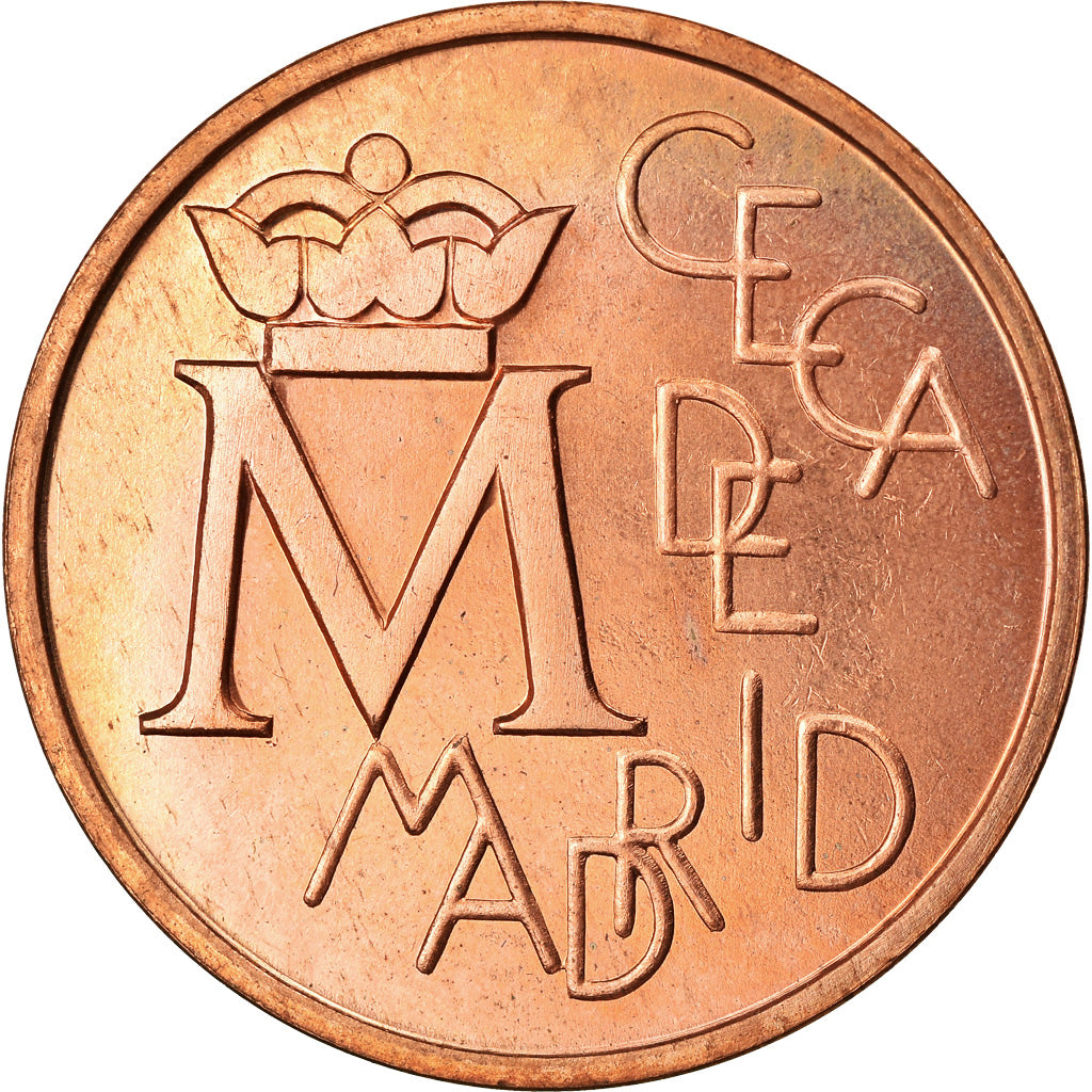 Hiszpania, Medal, Ceca de Madrid, Bodas de Plata, 1987, Proof, MS(64), Miedź