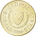 Münze, Zypern, 5 Cents, 2004, UNZ, Nickel-brass, KM:55.3