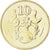 Münze, Zypern, 10 Cents, 2004, UNZ, Nickel-brass, KM:56.3