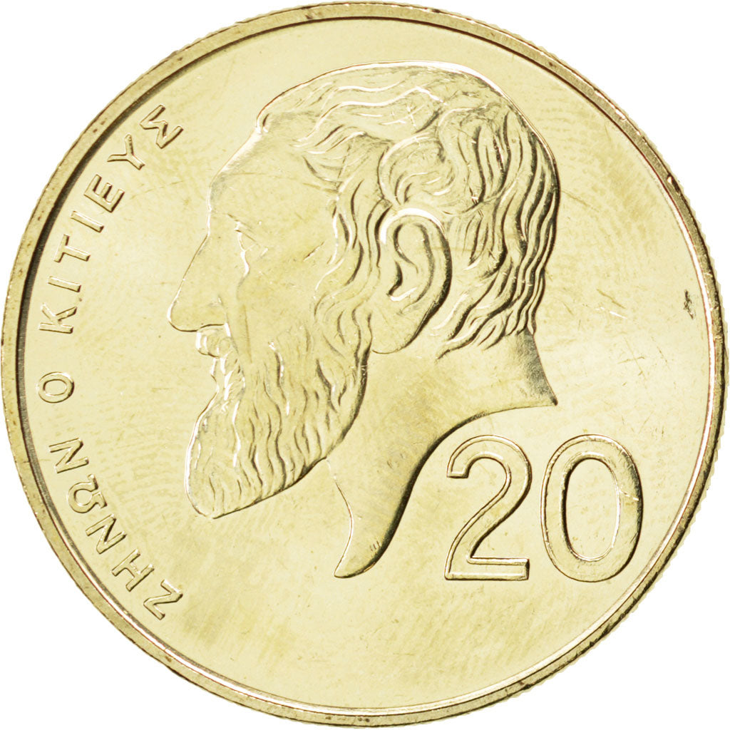 Moneta, Cipro, 20 Cents, 2004, SPL, Nichel-ottone, KM:62.2