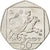 Coin, Cyprus, 50 Cents, 2004, MS(63), Copper-nickel, KM:66
