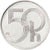 Moneda, República Checa, 50 Haleru, 2007, SC, Aluminio, KM:3.2