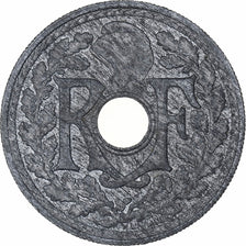 France, 20 Centimes, Lindauer, 1945, Beaumont-Le-Roger, Zinc, NGC, MS64