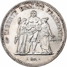 Francja, 50 Francs, Hercule, 1974, Monnaie de Paris, hybrid, Srebro, AU(55-58)