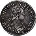 Frankreich, Louis XIV, 1/12 Ecu à la mèche courte, 1644, Paris, Silber, SS