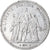 Moneda, Francia, Hercule, 5 Francs, 1876, Paris, BC+, Plata, KM:820.1