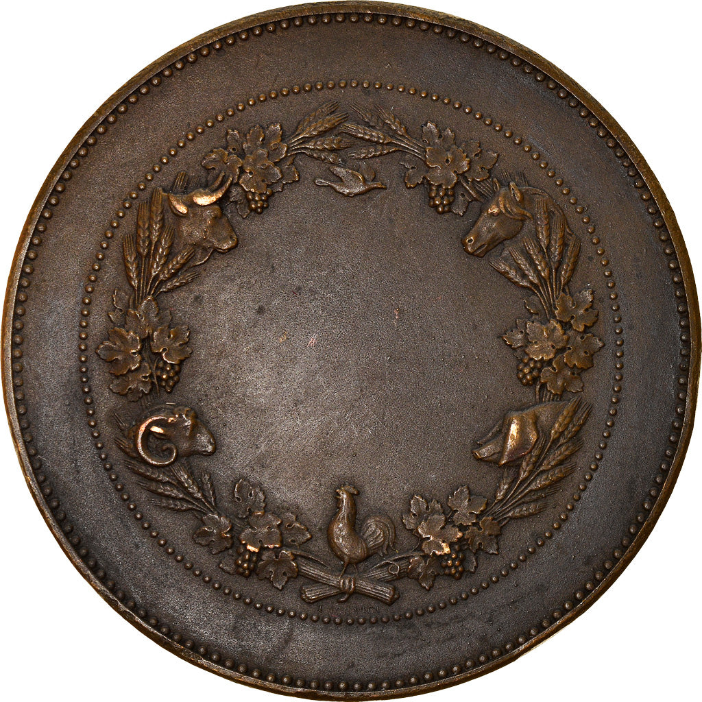 France, Médaille, Agriculture, Animaux de la Ferme, Alphée Dubois, TTB+