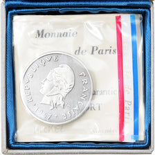 French Polynesia, 20 Francs, 1967, MDP, Piefort, Nickel, MS(65-70), KM:P4