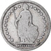 Coin, Switzerland, Franc, 1886, Bern, VF(20-25), Silver, KM:24