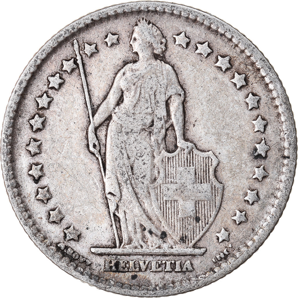 Moneta, Svizzera, Franc, 1903, Bern, BB, Argento, KM:24