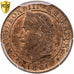 France, Napoleon III, Centime, 1861, Paris, Bronze, PCGS, MS63RB, Gadoury:87