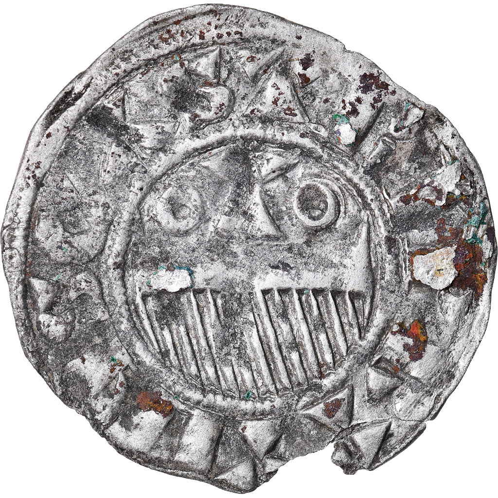 Coin, France, Champagne, Thibaut II, Denarius, Provins, VF(30-35), Silver