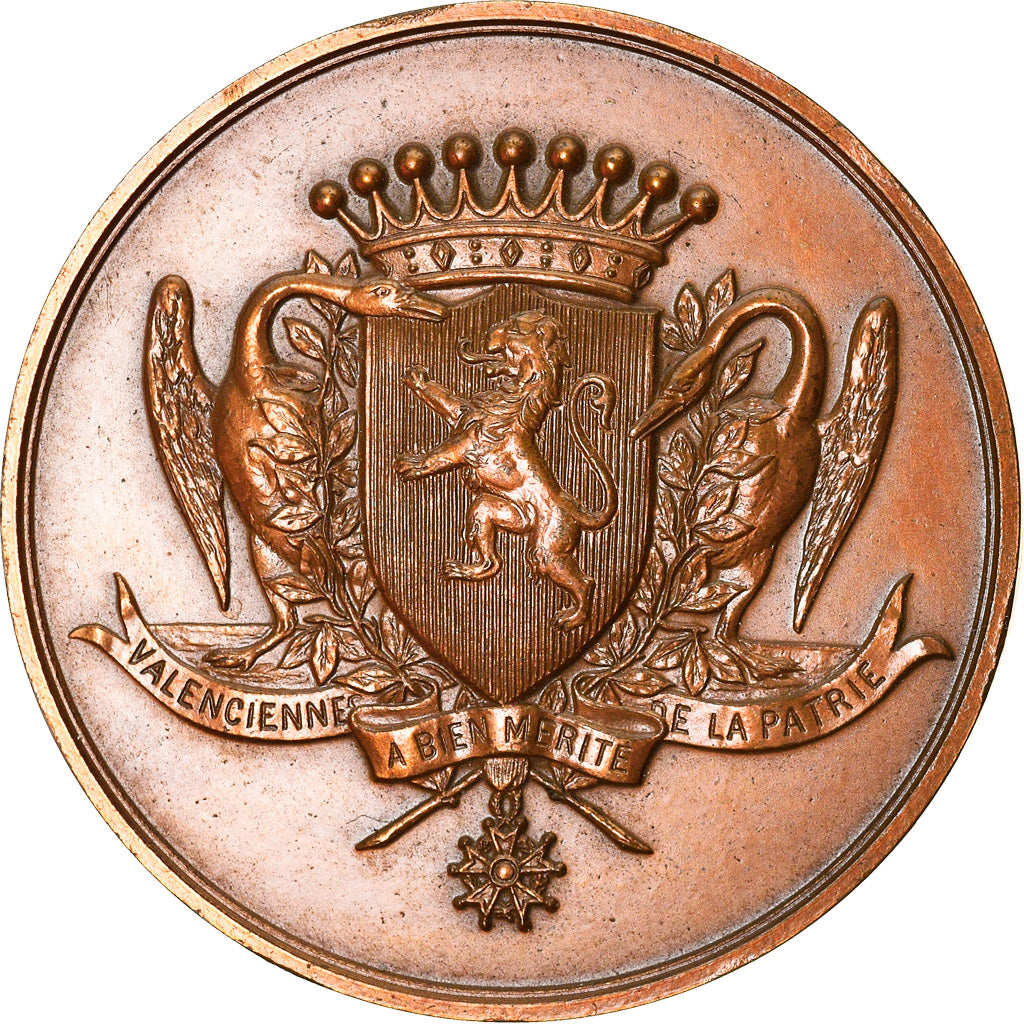 France, Medal, Valenciennes a bien mérité de la Patrie, Politics, Society